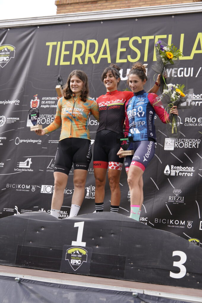 Pódium Féminas Tierra Estella Epic 2026