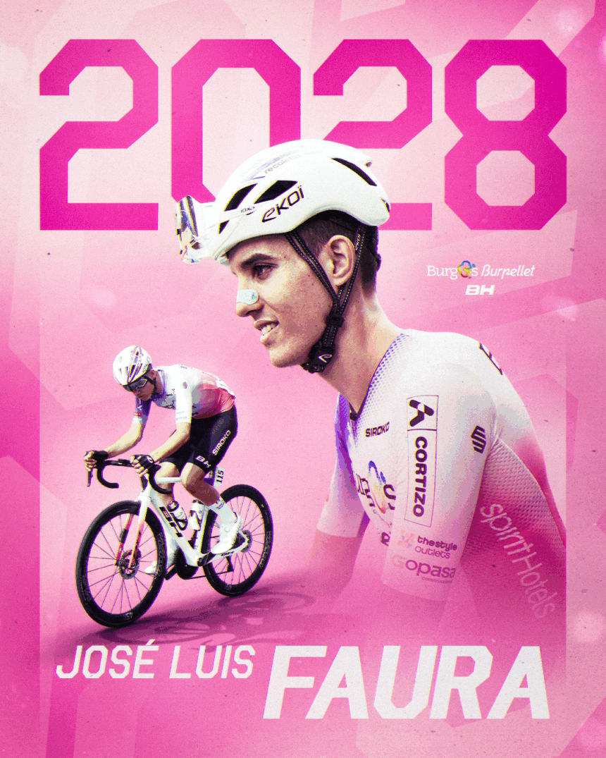 El Pelotón José Luis Faura y el Burgos Burpellet BH continuarán juntos dos temporadas más José Luis Faura Burgos Burpellet BH