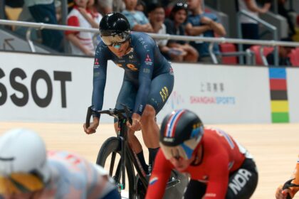 El Pelotón Eva Anguela brilla con una sexta posición en el scratch del Mundial de Pista de Shanghái