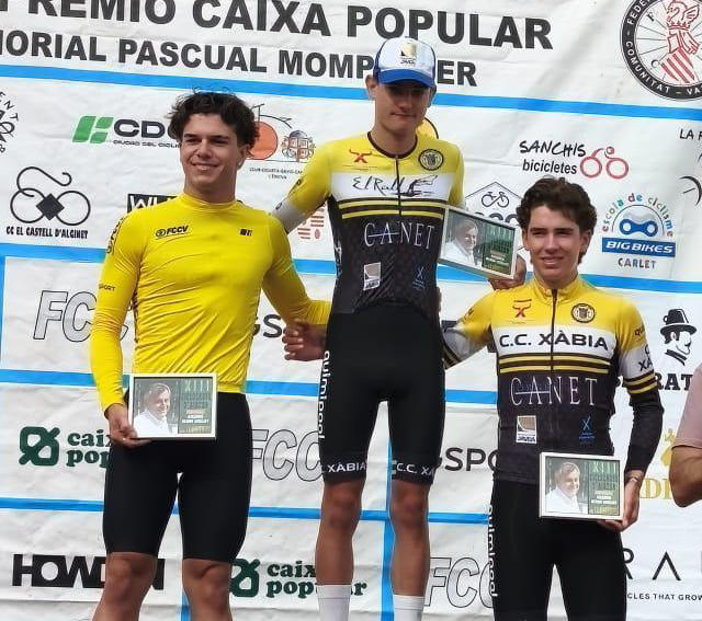 El Pelotón Marc Moncho impone su ritmo desde la primera vuelta en Aiacor y Raquel Pérez se lleva la victoria femenina